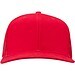 Drift Snapback Kappe mit 6 Segmenten, 260 g/m2, rot