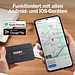 DualTag card mili Bluetooth-Tracker, Schwarz