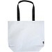 Duo GRS recycelte doppellaminierte Tragetasche Oversize 30L, weiss
