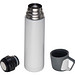 Edelstahl-Vakuum-Isolierkanne mit Trinkbecher, 500 ml, weiss