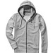 ELEVATE Herren Kapuzensweatjacke Arora, grau meliert, XXL