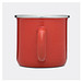 Emaille-Trinkbecher VINTAGE CUP,rot