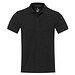 Emerald Polo Unisex, schwarz, XXS