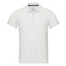 Emerald Polo Unisex aus recyceltem Material, weiss, L