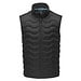 Epidote isolierter Daunen-Bodywarmer für Herren, schwarz, S