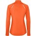Estambul Half-Zip Sweatshirt für Damen, Fire orange, L