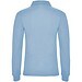 Estrella Langarm Poloshirt für Damen, himmelblau, S