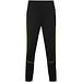 Evans Trainingsanzug für Kinder, schwarz/limone, 8