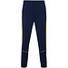 Evans Trainingsanzug Unisex, Navy Blue/gelb, M
