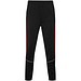 Evans Trainingsanzug Unisex, schwarz/rot, L
