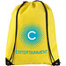 Evergreen Premium Non Woven Sportbeutel, gelb
