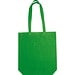 Fairtrade Baumwolltasche mit Bodenfalte PIOTR, grün