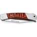FALCON II. Taschenmesser aus Edelstahl und Holz, Natur - dunkel