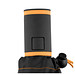 FARE® Automatik Taschenschirm Stylo, schwarz/orange