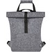Felta Fahrradtasche aus GRS-recyceltem Filz 13 L, mittelgrau