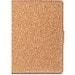 FIELDING. Mappe A5 aus Kork und recyceltem Polyester (100 % rPET) mit abnehmbarem Notizblock, Natur