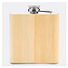 Flachmann BAMBOO STYLE,braun, silber