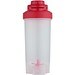 Forza 700 ml Sportflasche mit Shakerball, rot