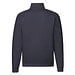 FRUIT OF THE LOOM® Unisex Sweatshirt Zip-Neck, navy, XL
