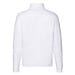 FRUIT OF THE LOOM® Unisex Sweatshirt Zip-Neck, weiß, XL