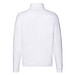 FRUIT OF THE LOOM® Unisex Sweatshirt Zip-Neck, weiß, XXL