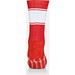 Fußballsocken Light, 42-46, Red / White