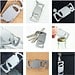 Geschenkartikel: ROMINOX® Key Tool Link (20 Funktionen) im Motiv-Mäppchen Große Helden, silber