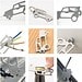 Geschenkartikel: ROMINOX® Key Tool SUV / Auto (19 Funktionen) im Motiv-Mäppchen Werkzeug, silber