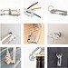 Geschenkartikel: ROMINOX® Key Tool Truck / LKW (22 Funktionen) im Motiv-Mäppchen Danke, silber