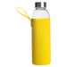 Glasflasche Klagenfurt,gelb