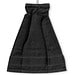 GOLFI. Multifunktionelles Handtuch aus Baumwolle (430 g/m²), Schwarz