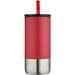 Grayson 480 ml RCS recycelter Isolierbecher mit Trinkhalm, rot