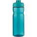 H2O Active® Base 650 ml Sportflasche mit Klappdeckel, aquablau/aquablau