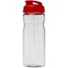 H2O Active® Base 650 ml Sportflasche mit Klappdeckel, transparent/rot