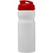 H2O Active® Base 650 ml Sportflasche mit Klappdeckel, weiß/rot