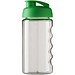 H2O Active® Bop 500 ml Sportflasche mit Klappdeckel, transparent/grün