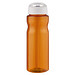 H2O Active® Eco Base 650 ml Sportflasche mit Ausgussdeckel, orange/ weiß