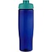 H2O Active® Eco Tempo 700 ml Sportflasche mit Klappdeckel, aquablau