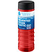 H2O Active® Eco Treble 750 ml Sportflasche mit Drehdeckel, rot, schwarz