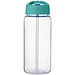 H2O Active® Octave Tritan™ 600 ml Sportflasche mit Ausgussdeckel, transparentklar/aquablau