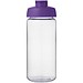 H2O Active® Octave Tritan™ 600-ml-Sportflasche mit Klappdeckel, transparentklar/lila