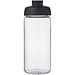 H2O Active® Octave Tritan™ 600-ml-Sportflasche mit Klappdeckel, transparentklar/schwarz