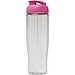 H2O Active® Tempo 700 ml Sportflasche mit Klappdeckel, transparent/rosa