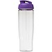 H2O Active® Tempo 700 ml Sportflasche mit Klappdeckel, transparent/lila