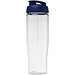 H2O Active® Tempo 700 ml Sportflasche mit Klappdeckel, transparent/blau