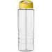 H2O Active® Treble 750 ml Sportflasche mit Ausgussdeckel, transparent/gelb