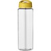 H2O Active® Vibe 850 ml Sportflasche mit Ausgussdeckel, transparent/gelb