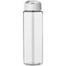 H2O Active® Vibe 850 ml Sportflasche mit Ausgussdeckel, transparent/weiß
