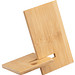 Handyhalter aus Bambus, beige