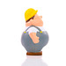 Herr Bert® Anti-Stress-Figuren Bauarbeiter Bert, grau